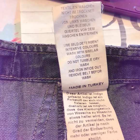 Vintage S.Oliver maxi denim distressed skirt - Picture 13 of 15